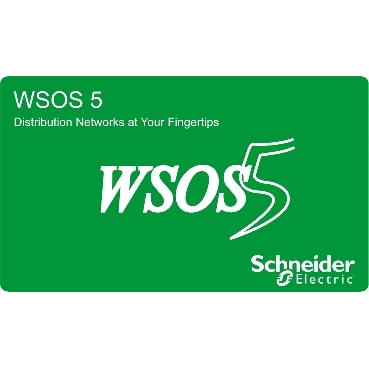 Windows operacijski sistem stikalne naprave v. 5-WSOS 5 Schneider Electric Konfiguracijska programska oprema
