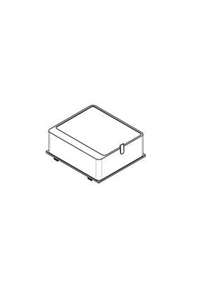 Resi9 Cover+Plain door Metering board  - 3D CAD