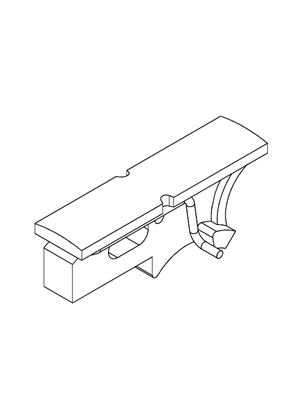 Acti9 Padlocking device iC60 RCBO - 3D CAD