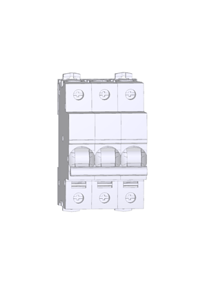 iSW switch-disconnector 3P 40A...125A - 3D CAD