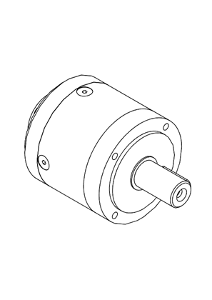 GBX planetary gearboxes - 3D CAD