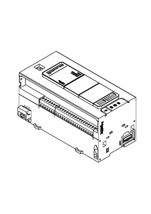 CONTROLLER M241-40IO Ethernet - 3D CAD