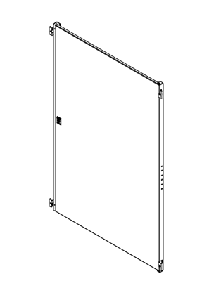 Spacial S3D CRN S3X - H1200xW800 - Internal door - 3D CAD