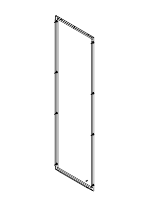 Spacial SM - 5G A&C conf plain door - 3D CAD