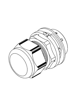 Apariencia harto Buzo Spacial CRN - Snap-in cable gland - M40 - diameter 19 to 28 - 3D CAD |  Schneider Electric