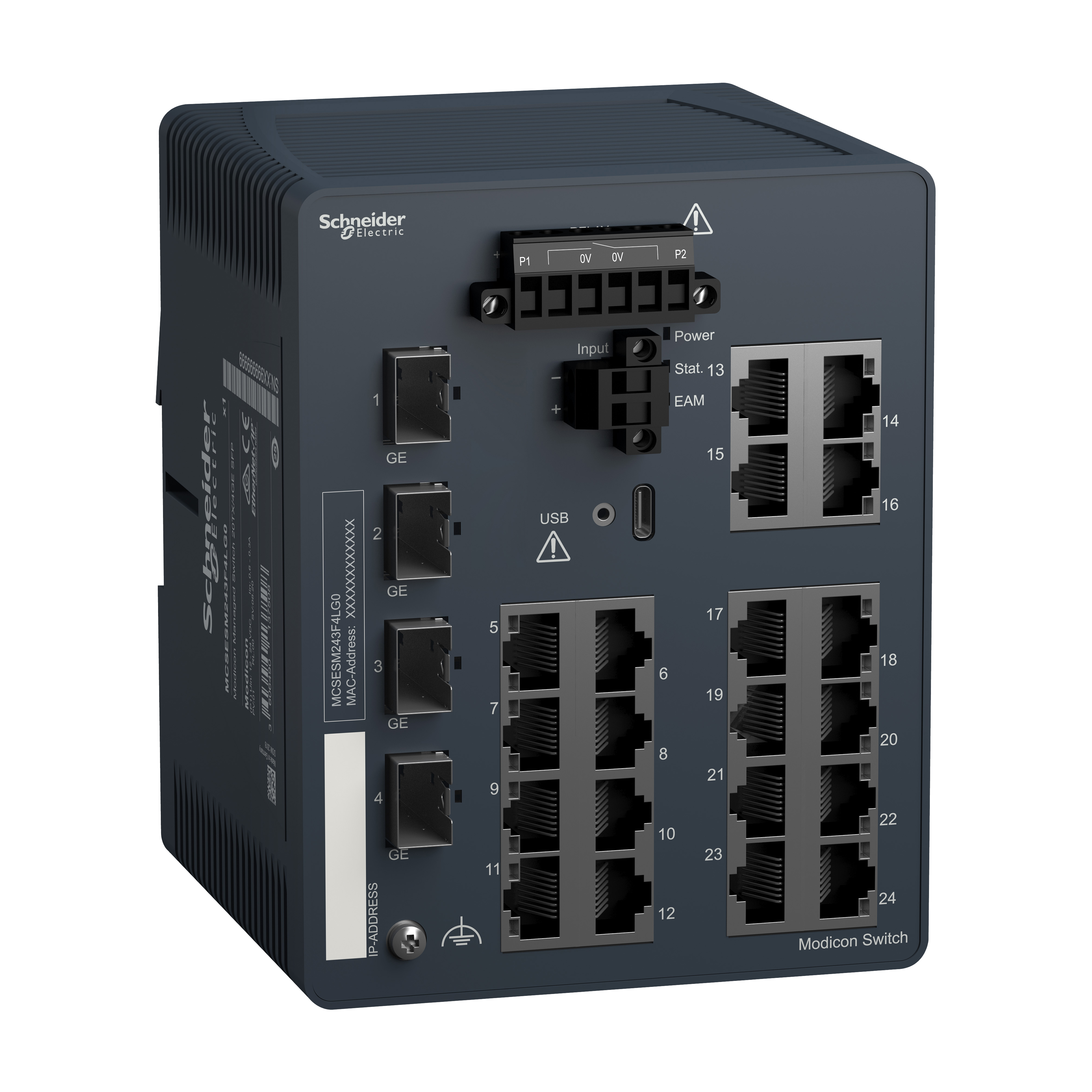 Managed Switch 20TX/4GE-SFP