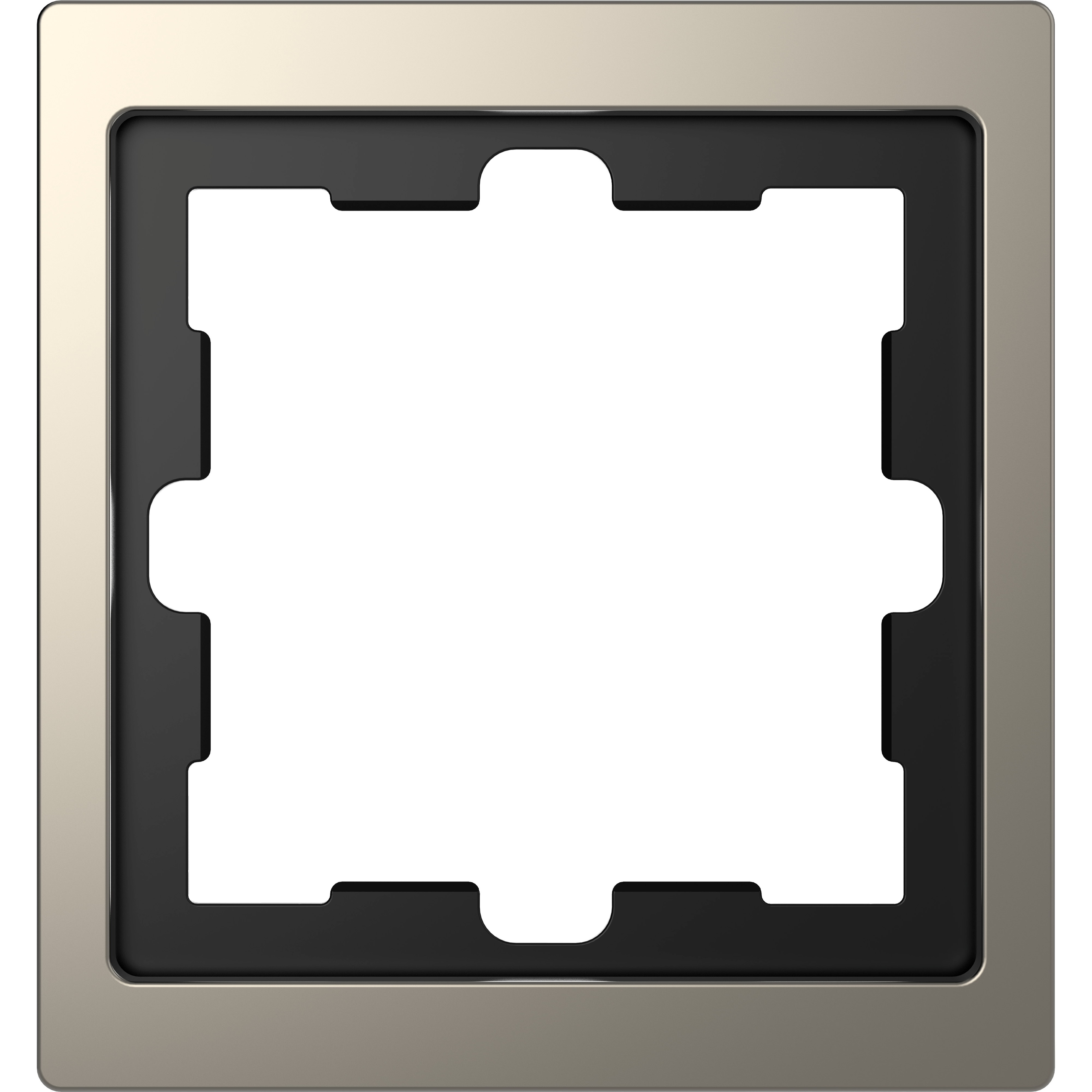 Cadre de finition nickel 1