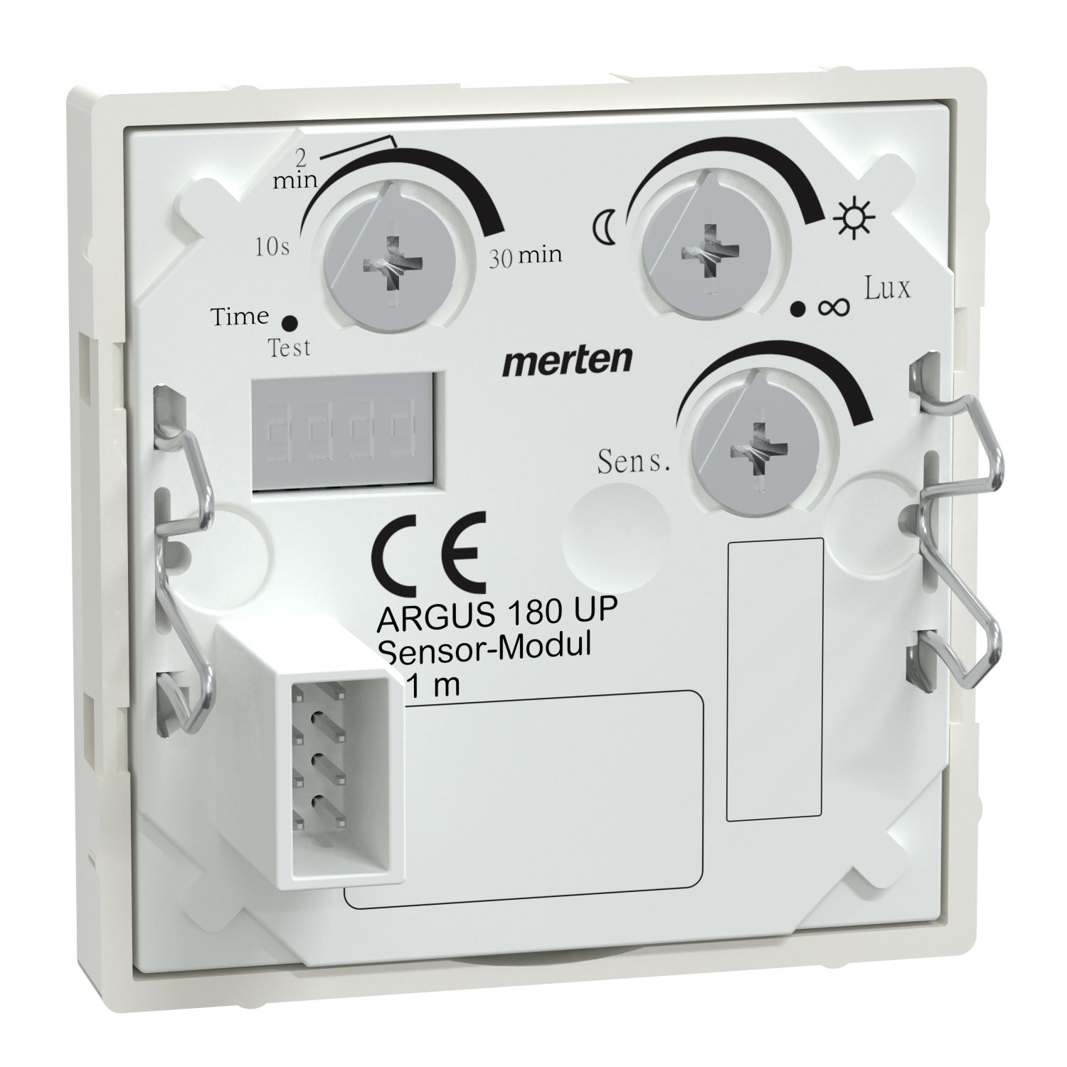 MEG5710-0319 - ARGUS 180 UP Sensor-Modul, polarweiß glänzend, System M ...