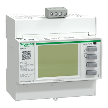 PowerLogic, PM3255 Power Meter - 2 Digital I - 2 Digital O - RS485