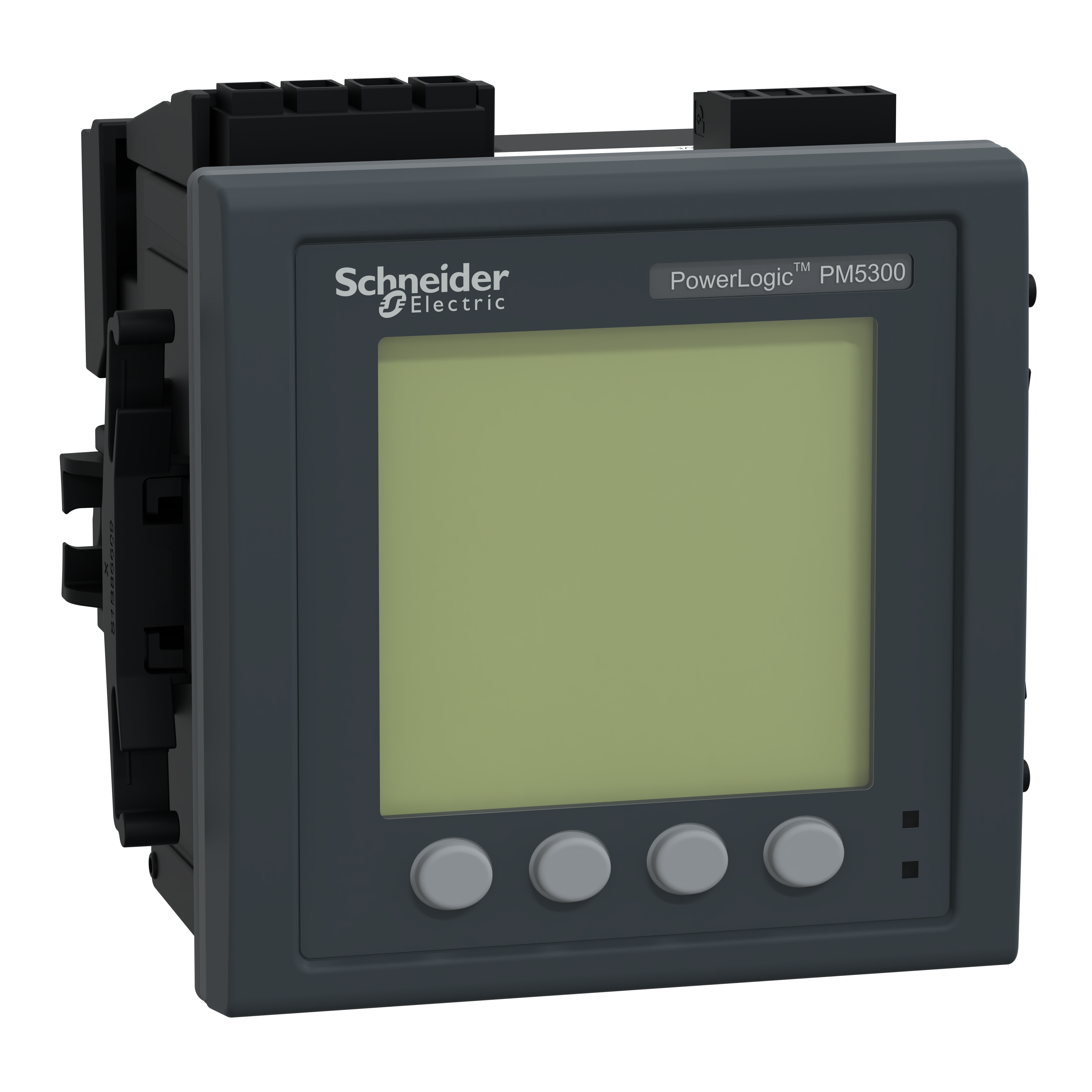 power meter PowerLogic PM5330, modbus, up to 31st Harmonic, 256KB 2DI/2DO 35 alarms