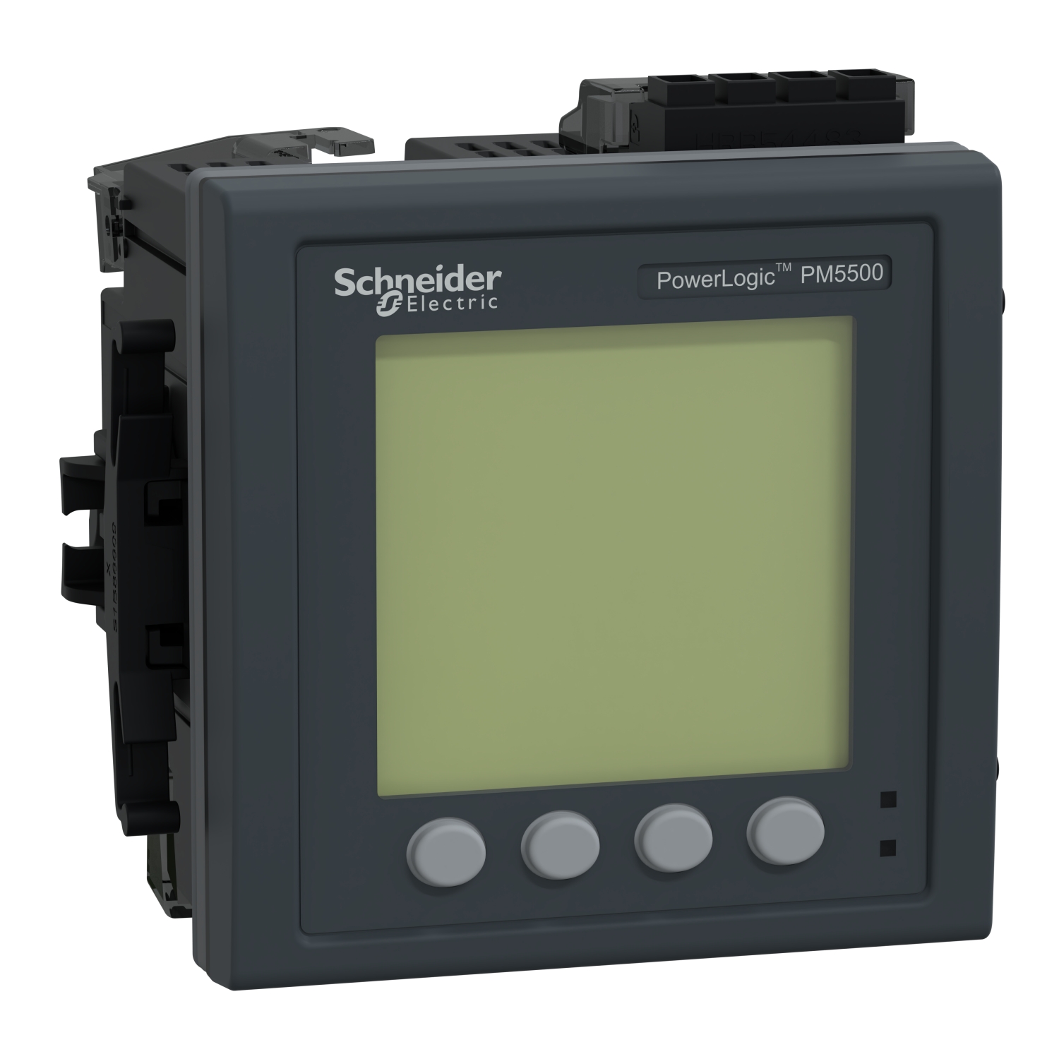 Többfunkciós teljesítménymérő 3F LCD MID 10A áramváltós elektronikus PowerLogic PM5000 Schneider