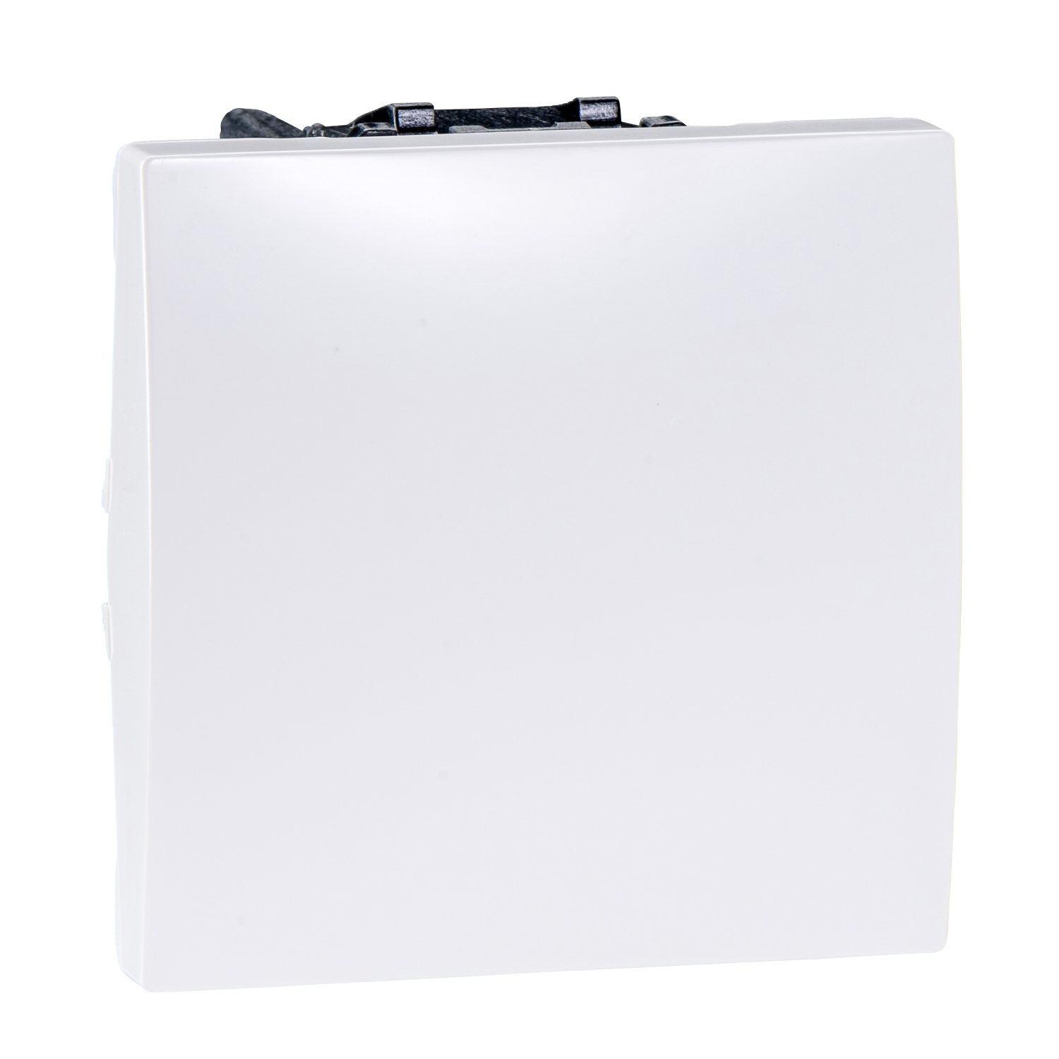 Unica - jednopolni prekidač - 16 AX 250 VAC - 2 m - beli