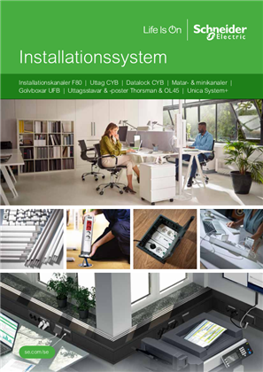 Installationssystem katalog