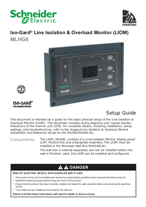 Setup guide for MLHG6