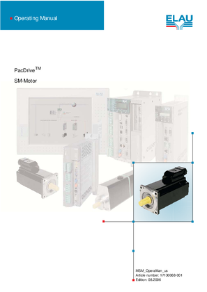 PacDrive™ SM-Motor Installation Instructions