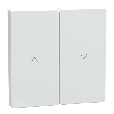 MERTEN Dupla billentyű, redőnyvezérléshez, D-Life, lótuszfehér színű, MTN3855-6035