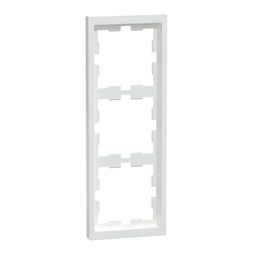 MERTEN D-Life hármas keret, lótuszfehér színű, MTN4030-6535