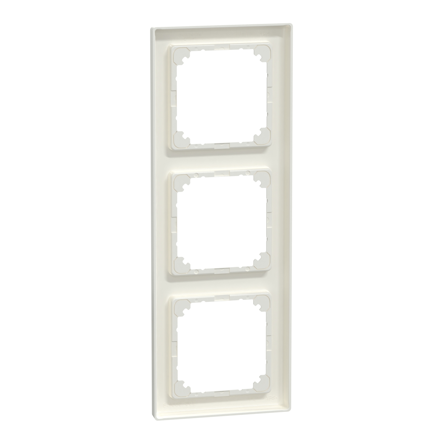 MTN478319 - Cover frame, Merten M-Smart, 3 gangs, polar white 