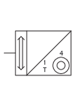 KNX MTN6185_03_04 Dimension/Wiring/Symbol -2D CAD Drawing
