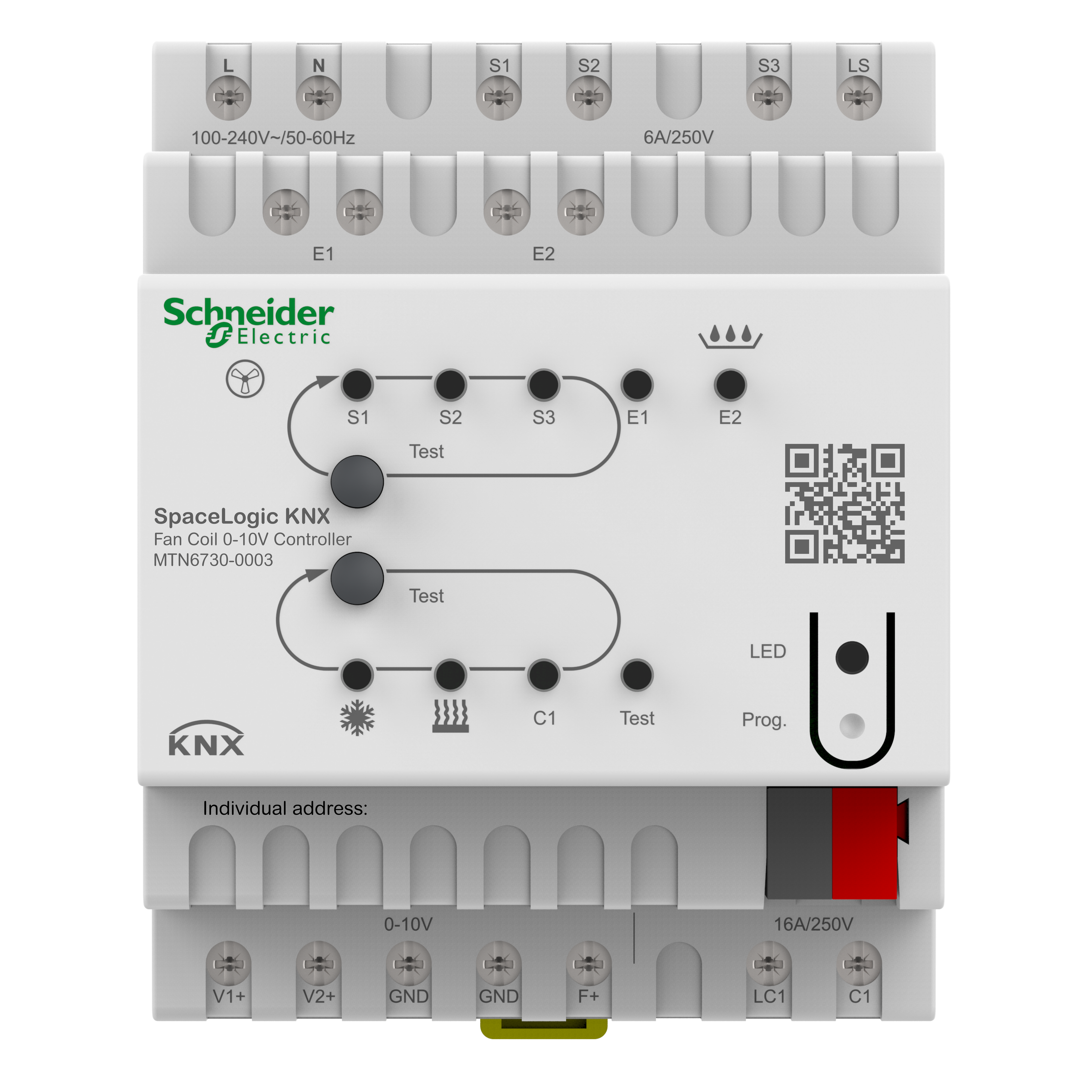 SpaceLogic KNX Ventiloc 0-10v