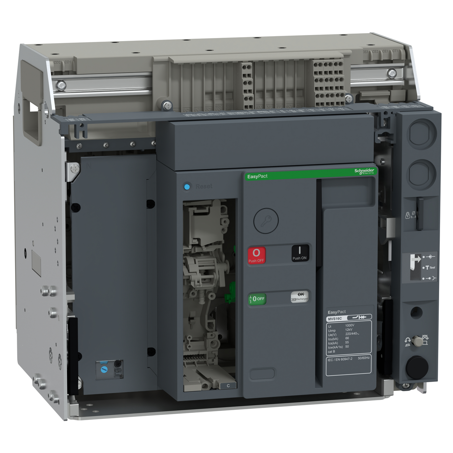 MVS23121 MVS23121 AD:EasyPact_MVS1 1600A 50kA 4P CB IZVL.