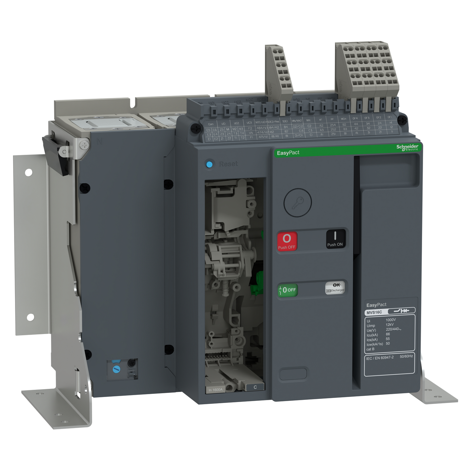MVS23129 MVS23129 AD:EasyPact_MVS1 1600A 50kA 4P CB FIKS.