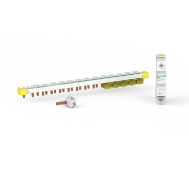 MAX9 SLIM BUSBAR TF 1 Phase 15 Modules + Neutral Terminal block