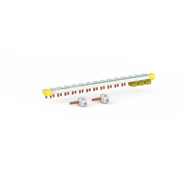 MAX9, MAXBAR Top Feed, 1P+N, 15 Modules, 100mmwith Accessories