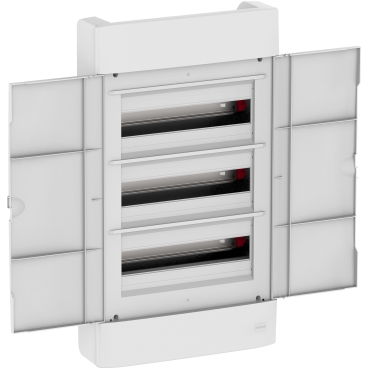 Clipsal MAX9 Switchboard Enclosure Type 2, 3 Row, 45 Ways, Surface