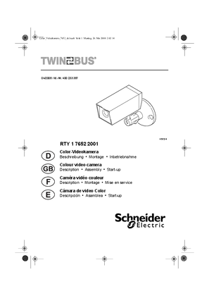 TwinBus manual RTY 17652 2001