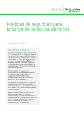 Medidas de seguridad para la carga de vehículos eléctricos