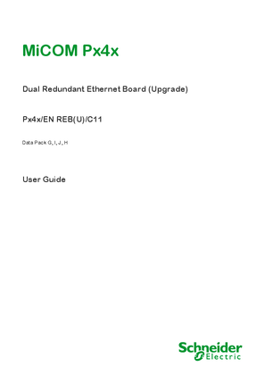 MiCOM Px4x, Redundant Ethernet Board, Application Guide