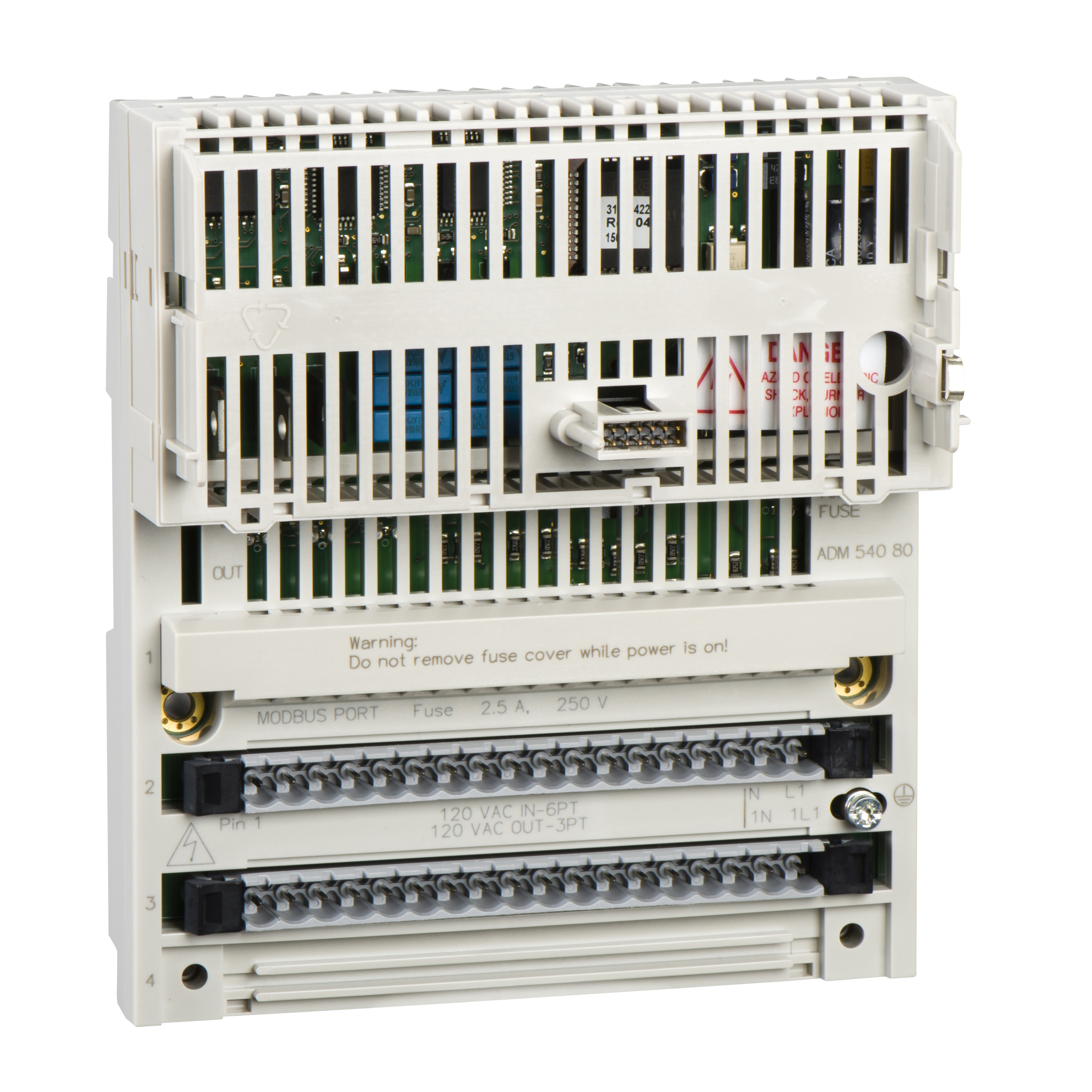Modicon Momentum - Modbus I/O module base - 6 I / 3 O