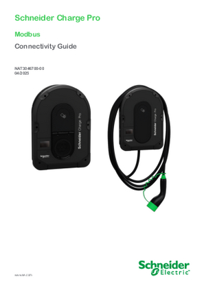 Schneider Charge Pro Modbus Connectivity Guide