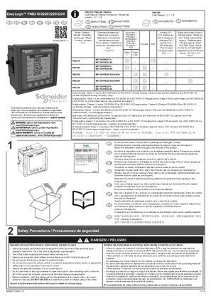 EasyLogic™ PM2210/2220/2225/2230 - English