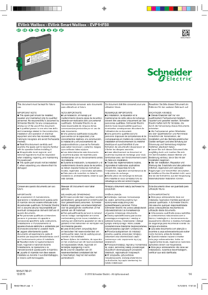 EVKB14RBM3 - Evlink Wallbox smart - kit T2S avec lecteur RFID