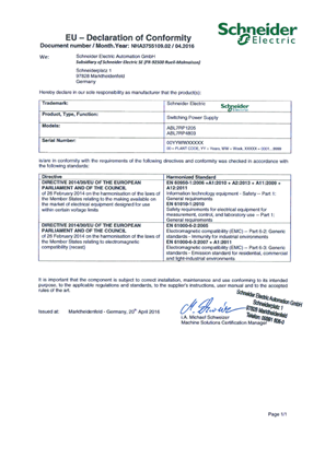 Phaseo DoC ABL7RPxxxx