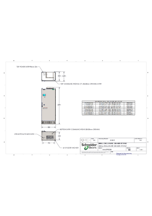 CAD Drawing - 2D - SMALL ENCLOSURE 480V IP31_N2