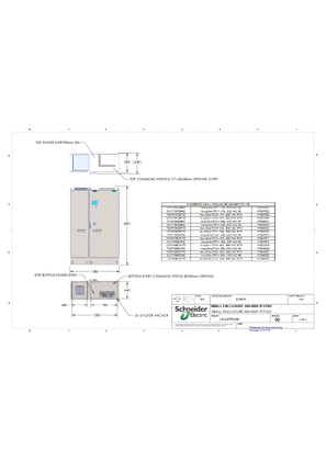 CAD Drawing - 2D - SMALL ENCLOSURE 600-690V IP31_N2