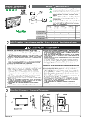 EasyLogic™ PM2000 Series Input/Output Module