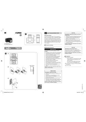 Iconic Connected Switch 10 AX - Installation Instructions