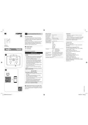 INSTALLATION INSTRUCTION ICONIC CONNECTED SOCKET BLE