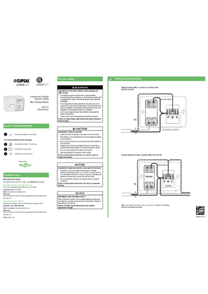NNZ6151901 - Instruction sheet for the connected single socket outlet BLE