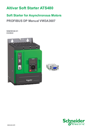 ATS480 PROFIBUS DP Manual - VW3A3607