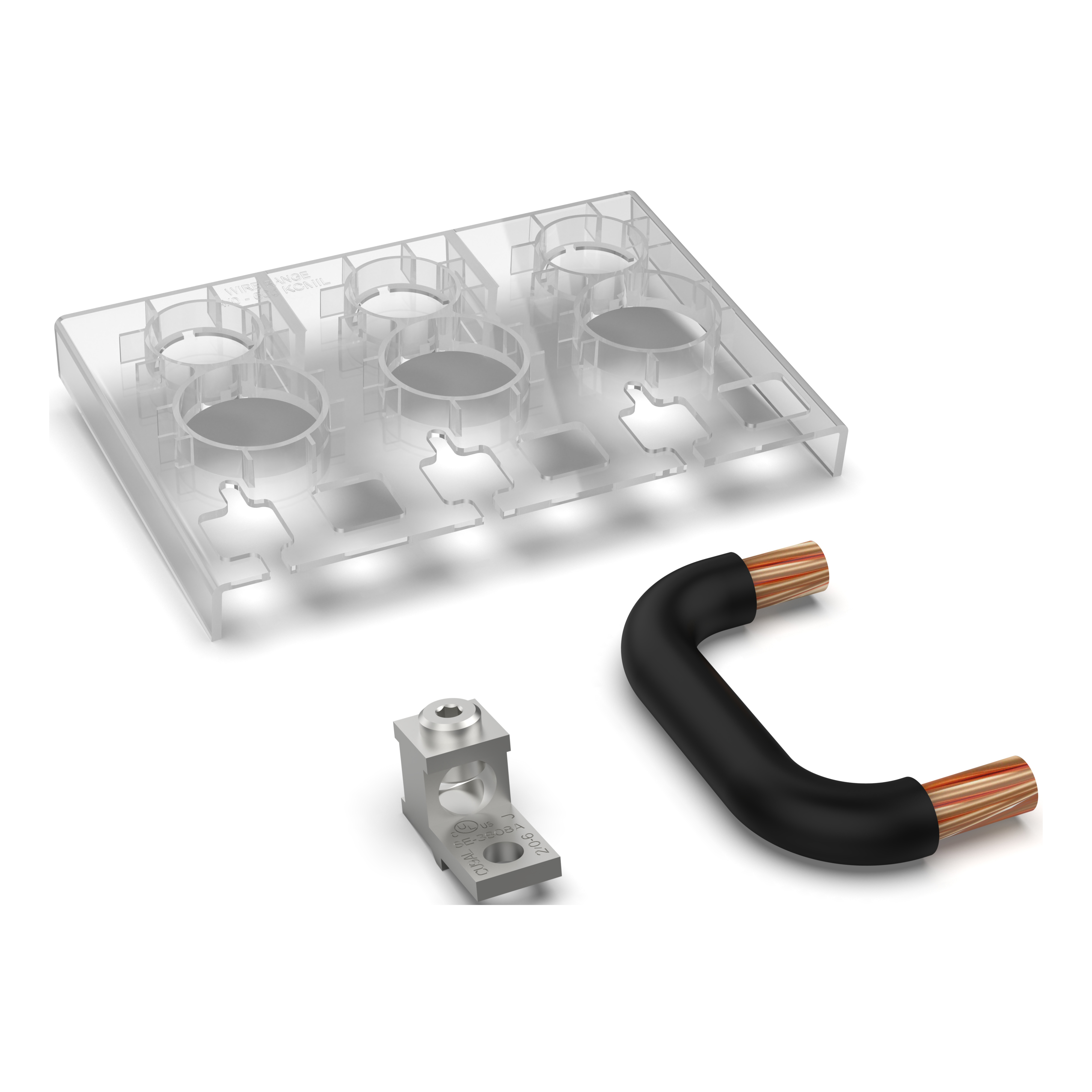 Panelboard accessory, NQ, PowerPacT L-Frame, UL service entrance, main circuit breaker barrier w/ neutral bonding strap