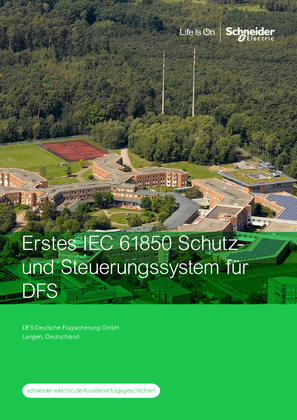 Erstes IEC 61850 Schutz- und Steuerungssystem für DFS