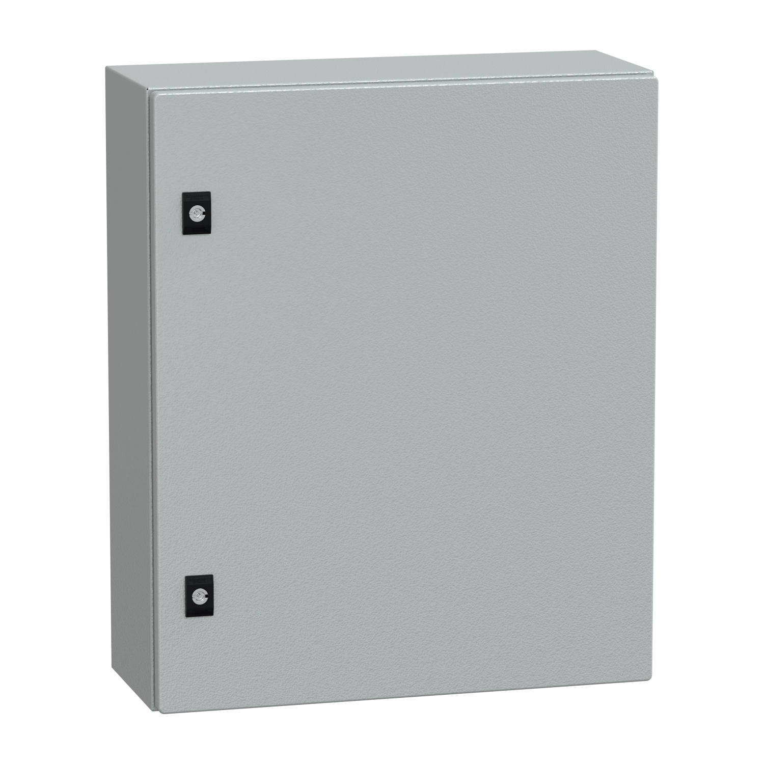 Spacial CRN plain door with mount.plate. H600xW500xD200 IP66 IK10 RAL7035..