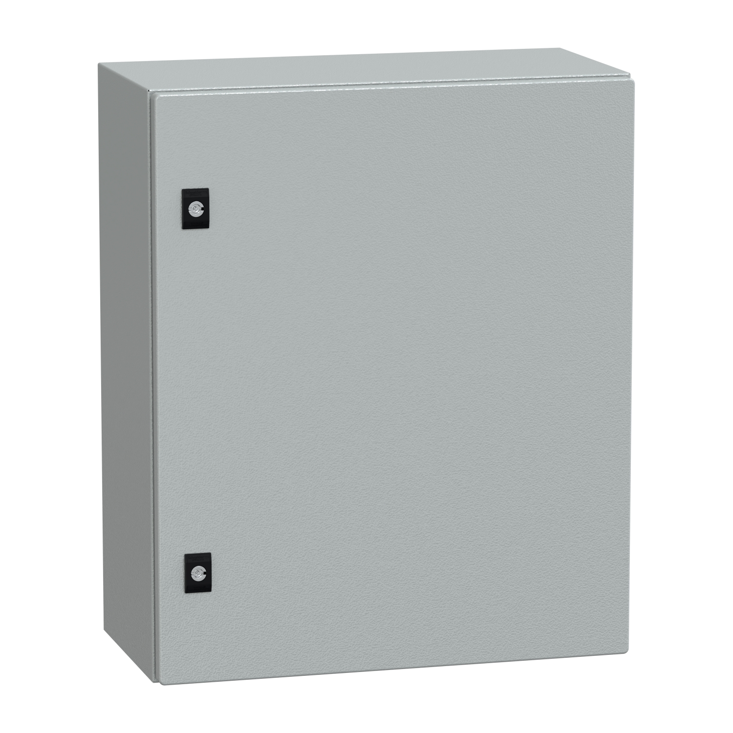 Spacial CRN plain door with mount.plate. H600xW500xD250 IP66 IK10 RAL7035..
