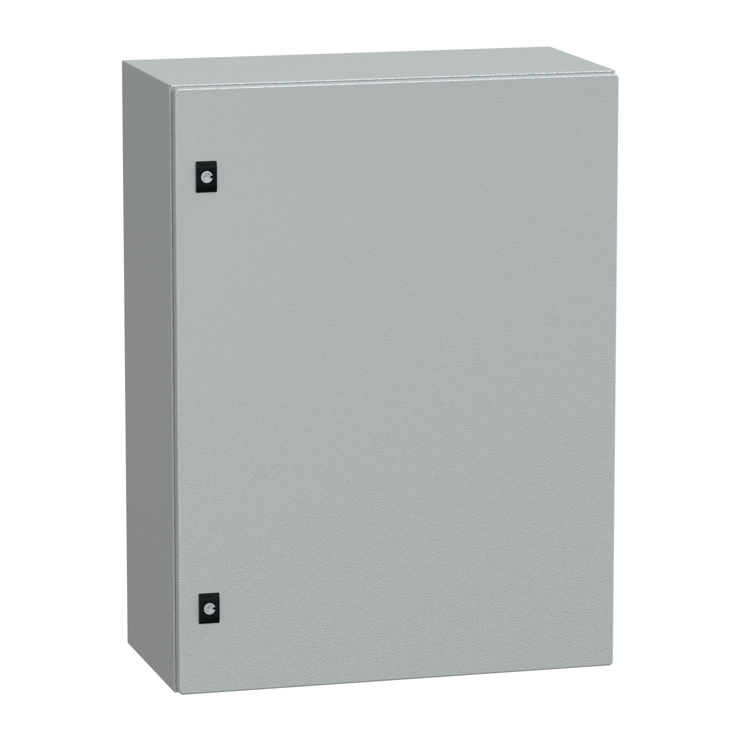 Spacial CRN plain door with mount.plate. H800xW600xD300 IP66 IK10 RAL7035..