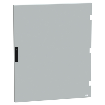 Ajtó teli zárral kezeletlen műanyag szürke 852mm-sz 1056mm-ma Thalassa PLM Schneider